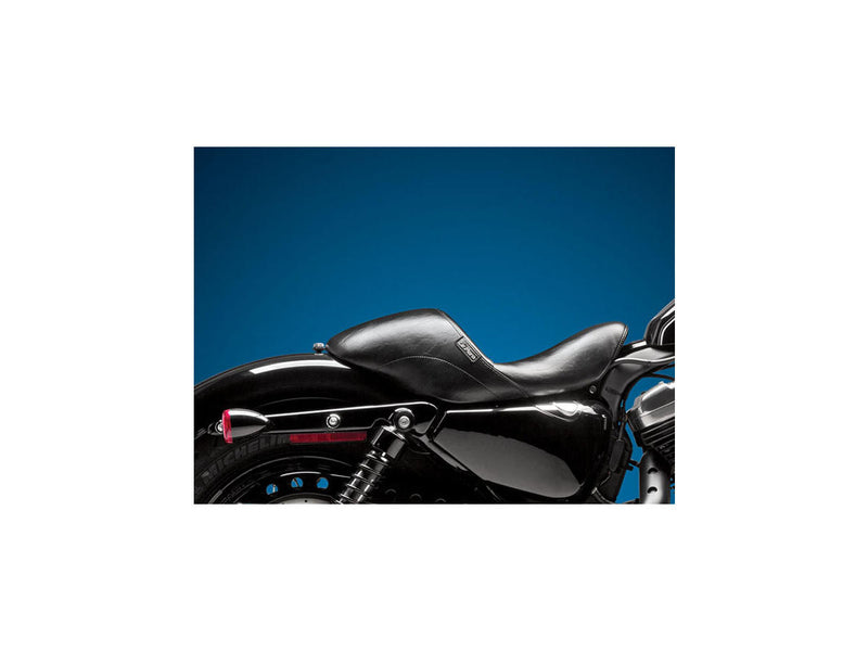 Aviator Up Front Smooth Seat Black Vinyl