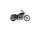 Aviator Up Front Smooth Seat Black Vinyl
