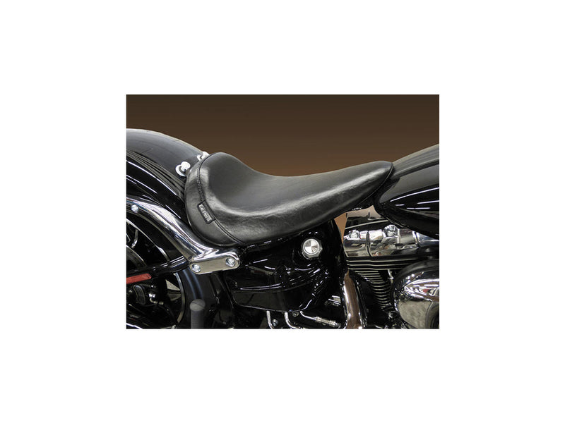 Bare Bones Solo Seat Smooth Black Vinyl For 13-14 FXSBSE, 14-17 FXSB