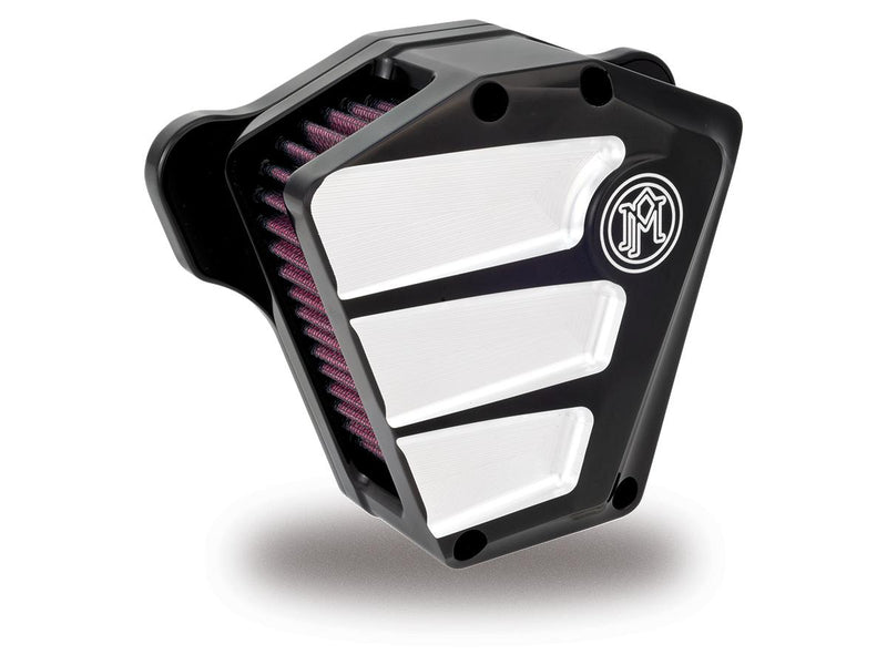 Scallop Air Cleaner Contrast Cut For 16-17 Softail