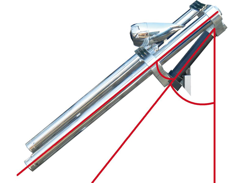 Triple Tree 13 Degree For 49mm Outer Tube Contains Weld On Steering Lock Aluminum Polished