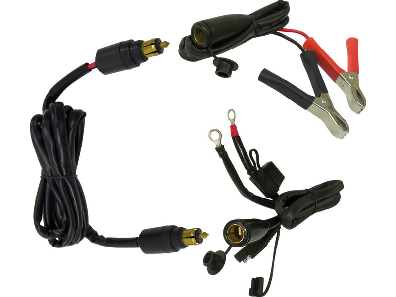 Bike-to-Bike Plug-In Universal Battery Jumping Kit