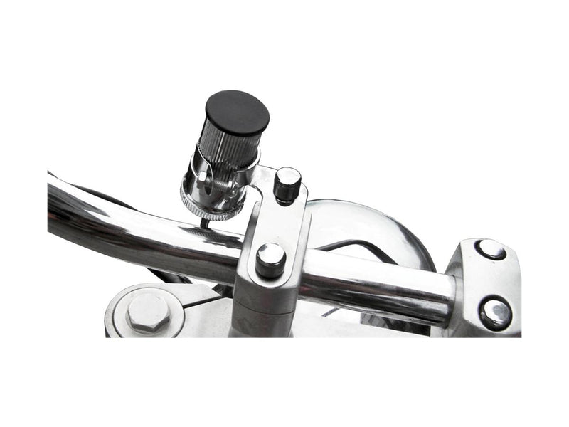 Viper Smartphone & Gps Adapter Chrome Viper Adjustable Dual Ring Handle Bar Bracket