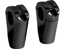 Spartican Risers Black Powder Coated For 1.25 Inch Handlebar