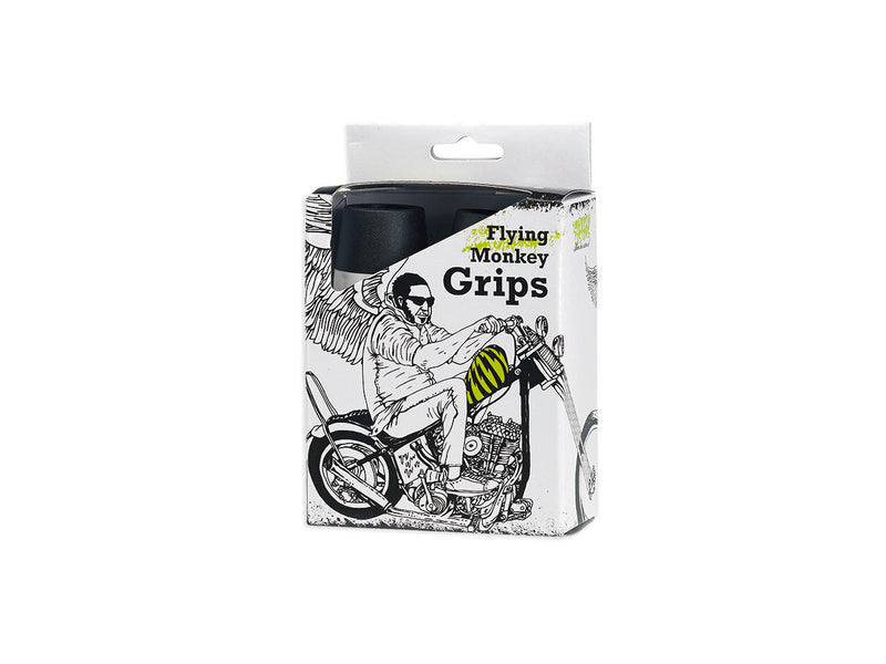 Flying Monkey Grips Black White Throttle By Wire Throttle Cables - 1 Inch