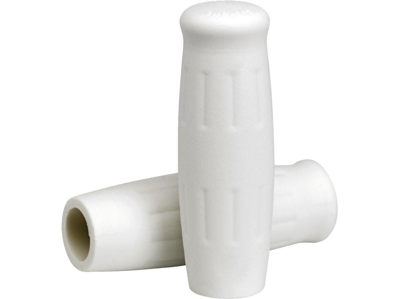 Classic Grips White 7/8 Inch Throttle By Wire Throttle Cables