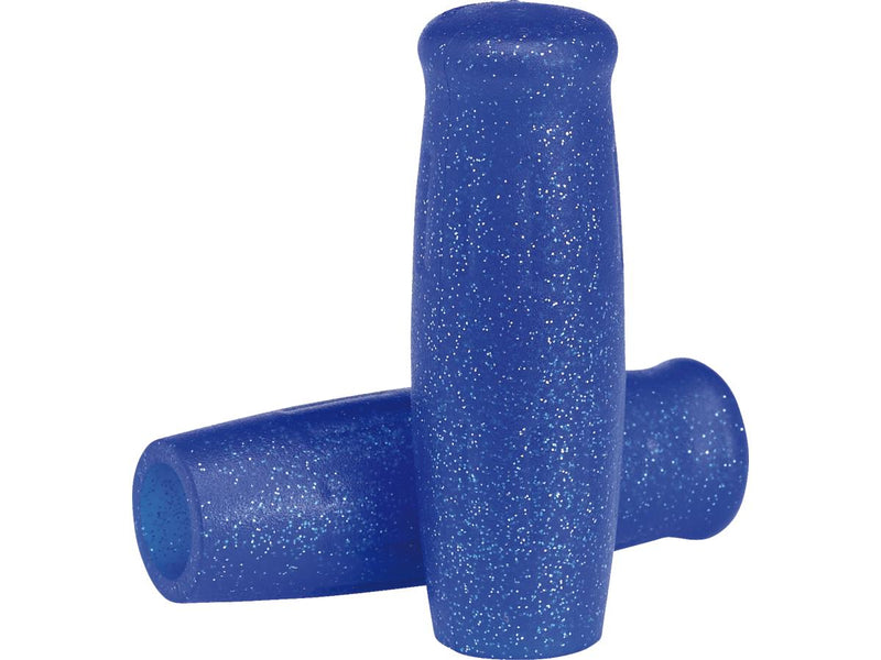 Classic Grips Blue Metalflake 1 Inch Throttle By Wire Throttle Cables