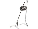 Tall Sissy Bar With Pad Chrome 8.25 x 12.5 x 24.75 Inch For 04-20 Sportster