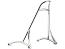 Sissy Bar One-Piece Short Chrome - 8.25 x 12.5 x 17.75 Inch