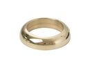 Handlebar Grip Ring Brass Polished - 1 Inch