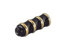 Vintage Shift / Brake Peg Black Brass