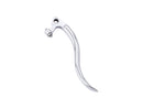 Deluxe Hand Control Lever For Hydraulic Master Cylinder Aluminium Polished