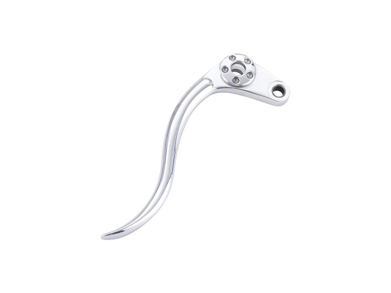 Deluxe Hand Control Lever For Brake & Clutch Cable Perch Aluminium Polished