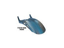 Rear Fender Dyna Short No Cut Out, 210 Tyre, Width: 230mm