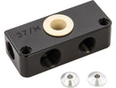 Sportster ABS Brake Line Tee Black Anodized