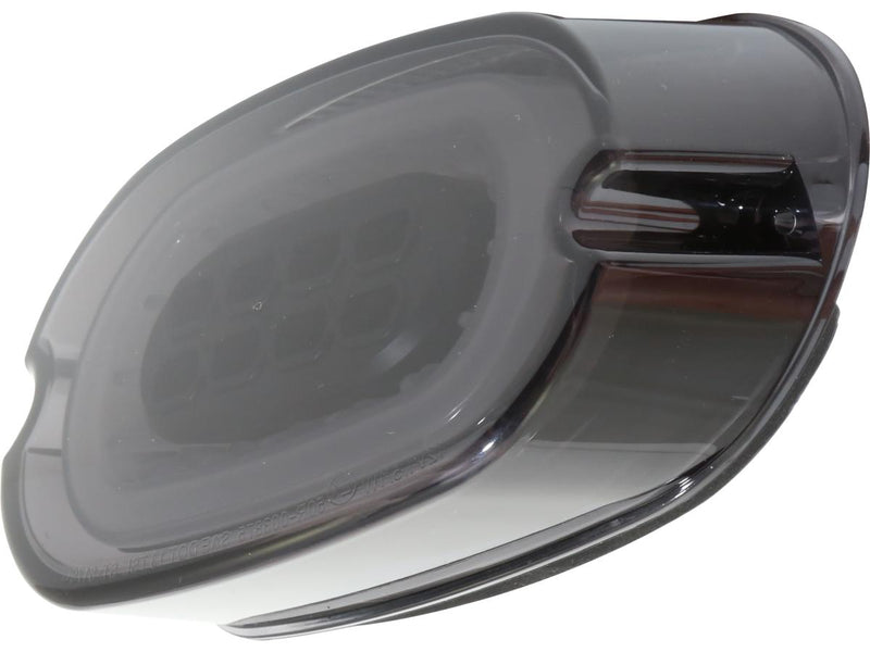 Flat OEM-Style LED Taillight Black Reflector Black LED