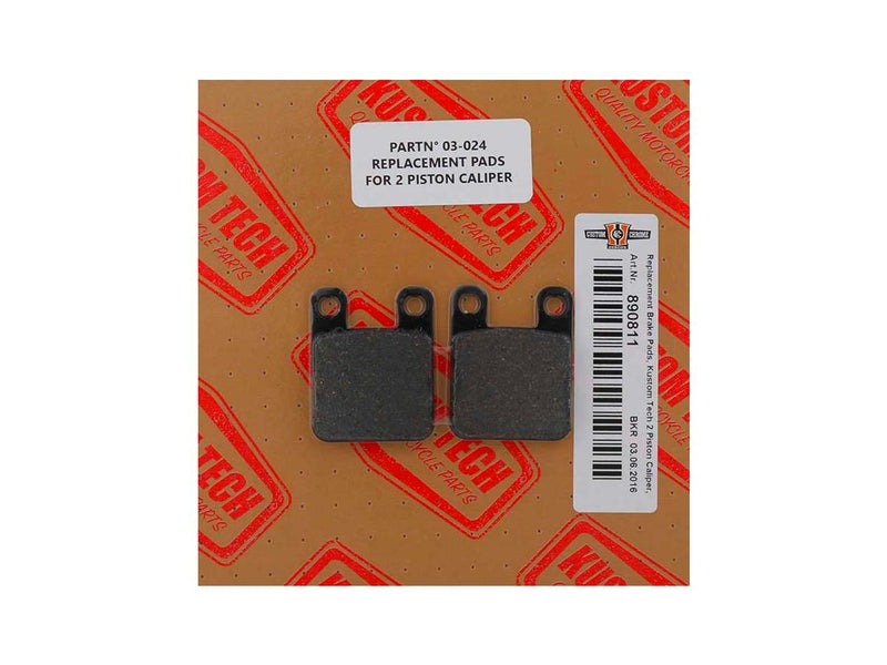 2 Piston Caliper Replacement Brake Pads