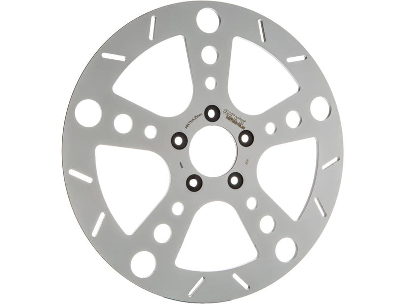 Rodder Front Brake Rotor Stainless Steel Polished - 13 Inch