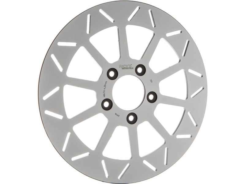 Steve Front Brake Rotor Stainless Steel Polished - 13 Inch