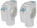 Dirt Track Risers Kit Polished - 25.4mm