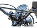 Dirt Track Risers Kit Anodized Black - 25.4mm