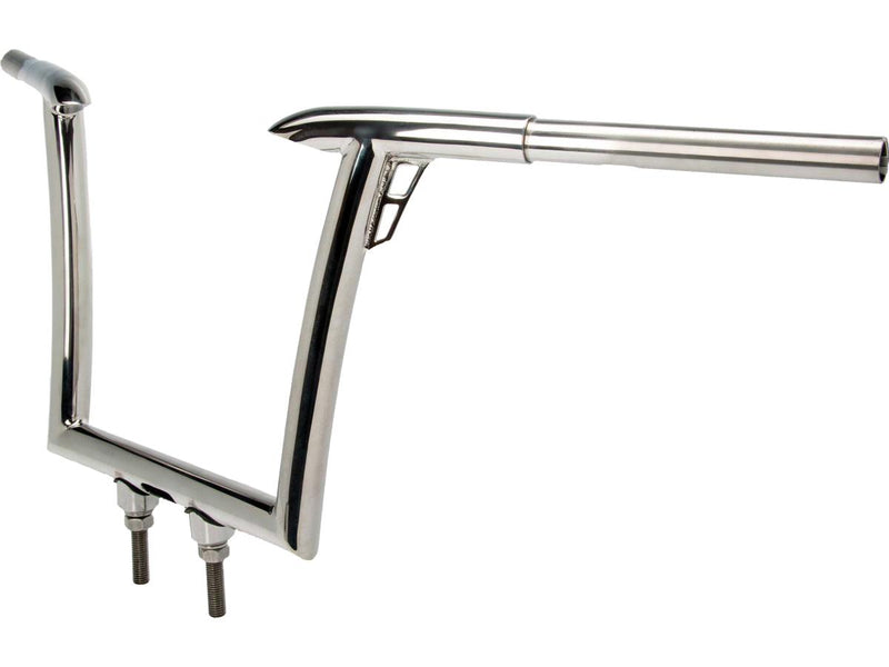 Handlebar Polished Reduced Reach 30mm 220mm Height 895mm Width