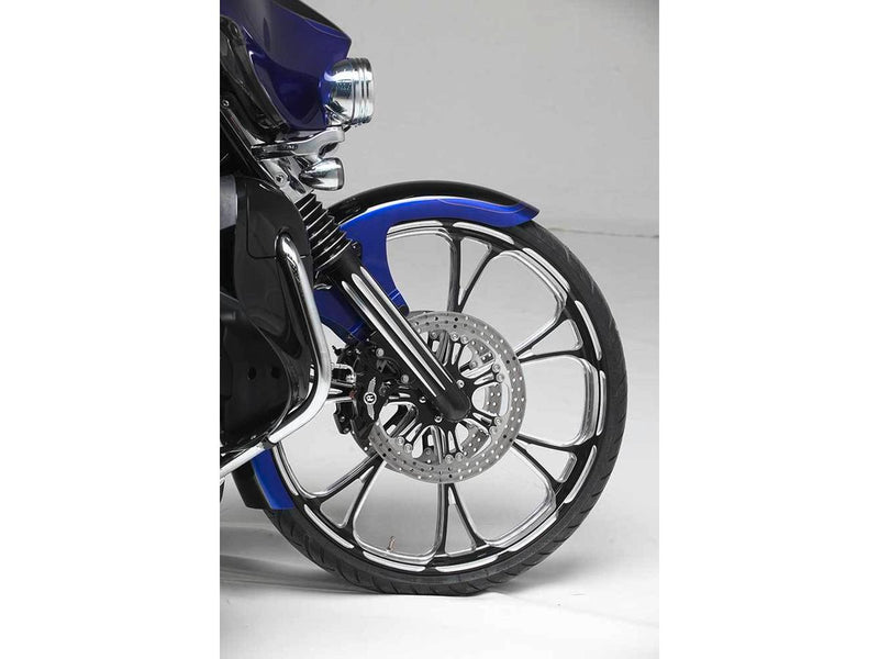 Virtue ABS Dual Flange Front Wheel Contrast Platinum Cut - 23 X 3.5