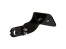 Medium Side Mount License Plate Stainless Steel Gloss Black For 08-17 Softail