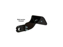 Medium Side Mount License Plate Stainless Steel Satin Black For 08-17 Softail