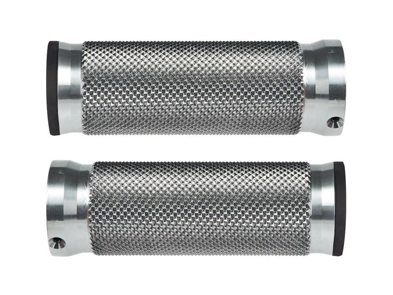 Base Grips Aluminium Satin Throttle By Wire - 1 Inch