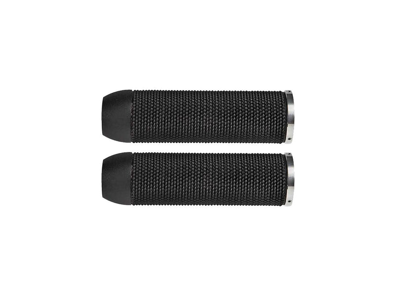 Phantom Base Rubber Grips For Internal Throttles Black Ring Black - 1 Inch