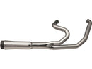 Fat Shot 2-1 Exhaust System 4 Inch Chrome For 84-11 Softail