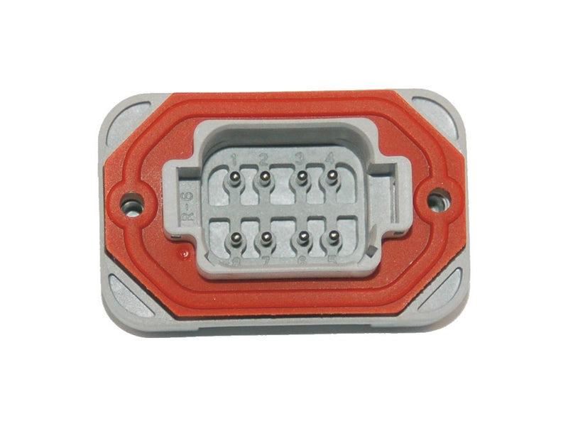 8-Position Header Deutsch Dt-Series Sealed Connectors Grey