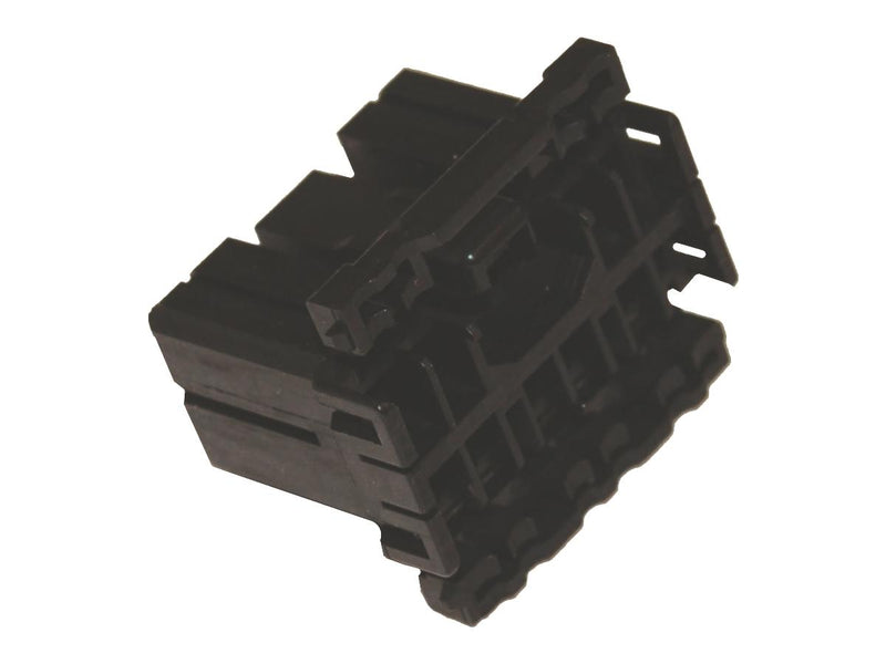 Amp Multilock Connector Housing 10-Wire Plug Black