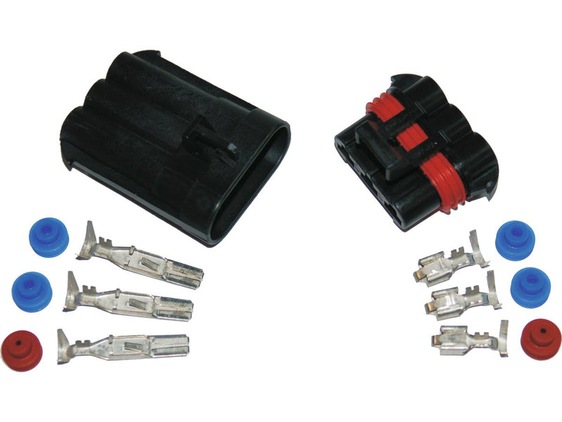 Amp Power Plug Kit Black