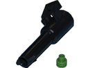 Delphi-Packard Weatherpack Connectors 1-Wire Male Black