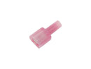 Quick Disconnect Connectors 0.7-1.2 MM Male Fully Insulated Pink
