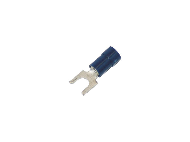 PVC Fork Terminal Blue 1.6-2.0 MM