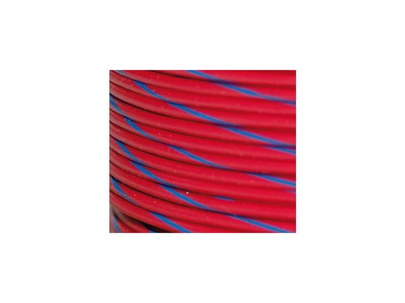 OEM Colored 1mm Wire Spools Red / Blue Stripe