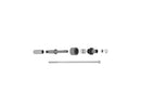 Starter Jackshaft Assemblies Big Twin 94-06 With 84T Ring Gear