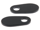 Turn Signal Mounting Plate Black Powder Coated For 91-94 FX Model