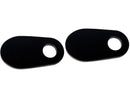Turn Signal Mounting Plate Black Powder Coated For 91-94 FX Model