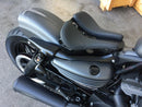 OEM Style Rear Fender for Sportster Models Short Black Ready To Paint