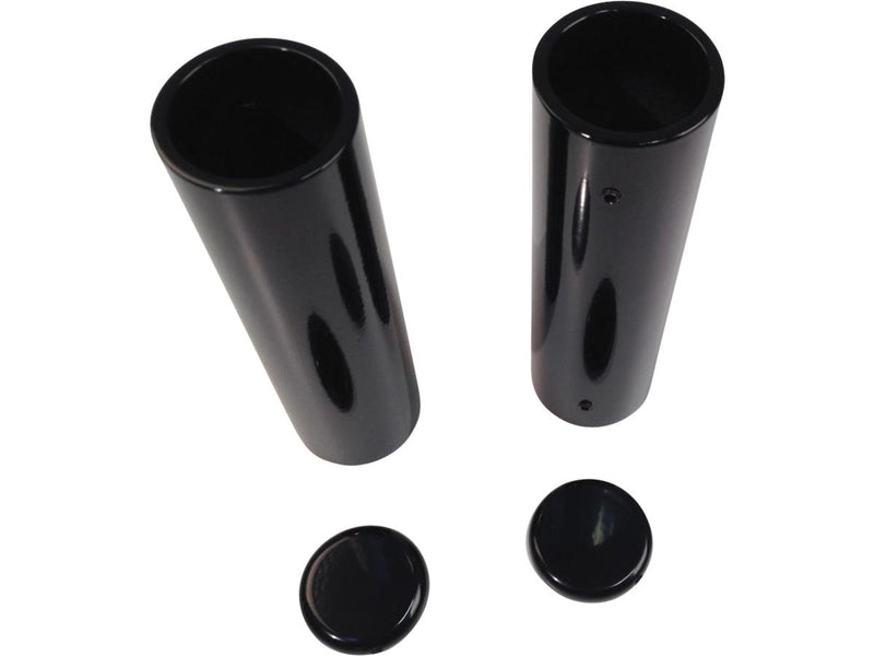 Fork Cover Kit 4 Pieces Black Gloss Powder Coated For 04-20 Sportster