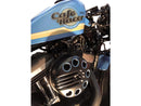 Slotted Air Filter Cover Black Gloss For 16-20 Sportster