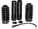 Fork Covers 6 Pieces With Lower Fork Rubbers Black Gloss Powder Coated For 16-20 XL1200X