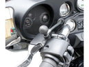 Mirror Post Base With 1" Rubber Ball For Harley Davidson Motorcycles