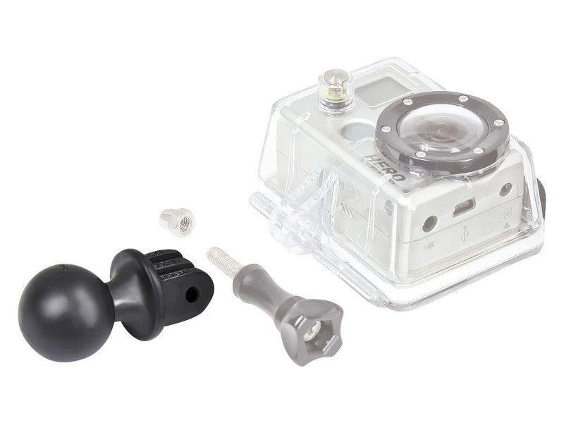 Ram Custom Gopro Hero Adapter With 1 Inch Rubber Ball Gopro Hero Adapter