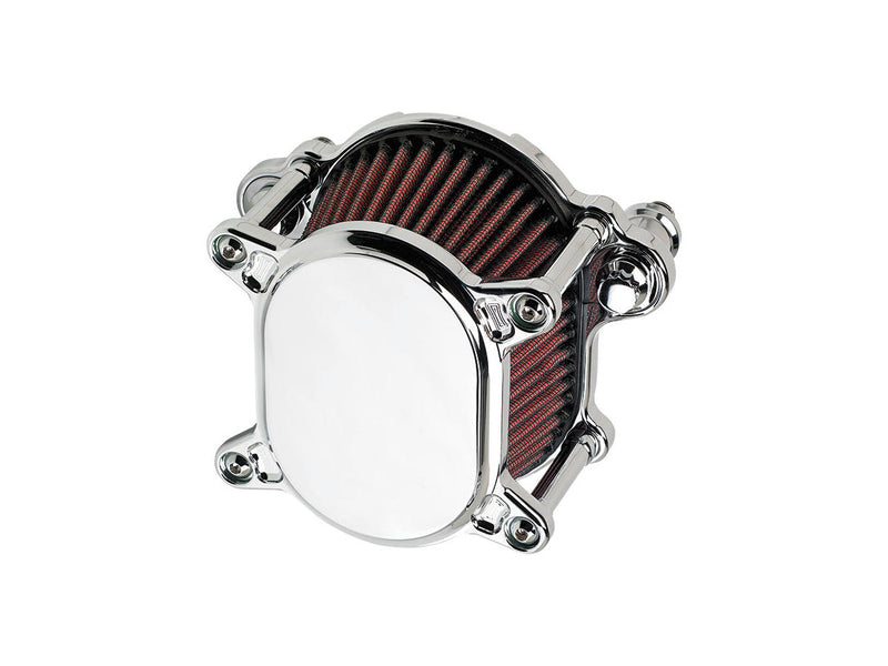 Omega Smooth Air Cleaner Chrome For 07-20 Sportster