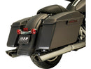 Slash Slip-On Muffler Chrome For 17-23 Touring